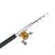 thumbnail image 4 of Mini Portable Telescopic Pocket Pen Shape Fishing Rod Pole & Fishing Reel(black), 4 of 4