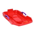 thumbnail image 3 of S SERENABLE Luge de Descente pour Enfants avec Frein 24,6 Po de Long avec Corde de Traction Rouge, 3 of 9