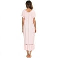thumbnail image 5 of FEREMO Plus Size Long Sleep Shirt Womens Sleepwear for Women, 5 of 5