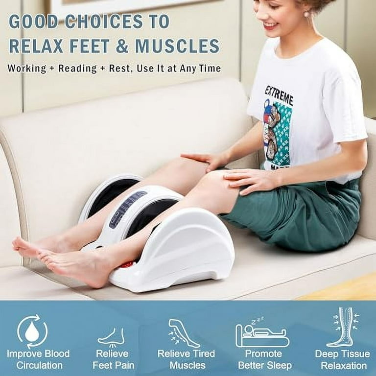 Electric Shiatsu Foot Massager for Circulation and Pain Relief