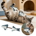 thumbnail image 2 of Pet Toys Health Support for Cats Wood Stick Natural Fishbone Feline Routine, 2 of 4