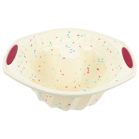 

1Pc Silicone Cake Molds Professional Non-Stick Baking Savarin Molds (Assorted Color)