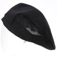 thumbnail image 3 of Gorro de cocinero unisex Sunnimix para trabajo Negro paquete de 2, 3 of 8