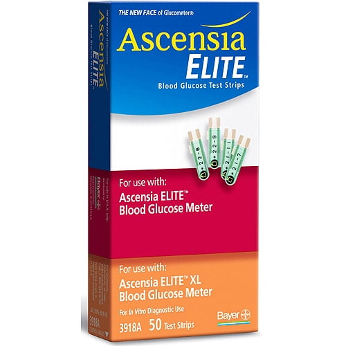 Bayer Diabetes Elite 50ct Test Strip