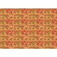 thumbnail image 1 of Ahgly Company Indoor Rectangle Patterned Orange Red Orange Area Rugs, 8' x 12', 1 of 6