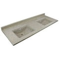 thumbnail image 3 of Transolid Camila 61'' Double Bathroom Vanity Top, 3 of 4