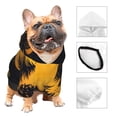 thumbnail image 3 of Fotbe Sunset River Pine Trees Sudadera con Estampado para Perros Pequeños – Suéter con Capucha para Mascotas, Tela Suave de Forro Polar con Bolsillo-X-Large, 3 of 7