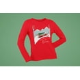 thumbnail image 5 of Old Glory Womens Christmas Dachshund Dashing Through the Snow Long Sleeve T Shirt, 5 of 6