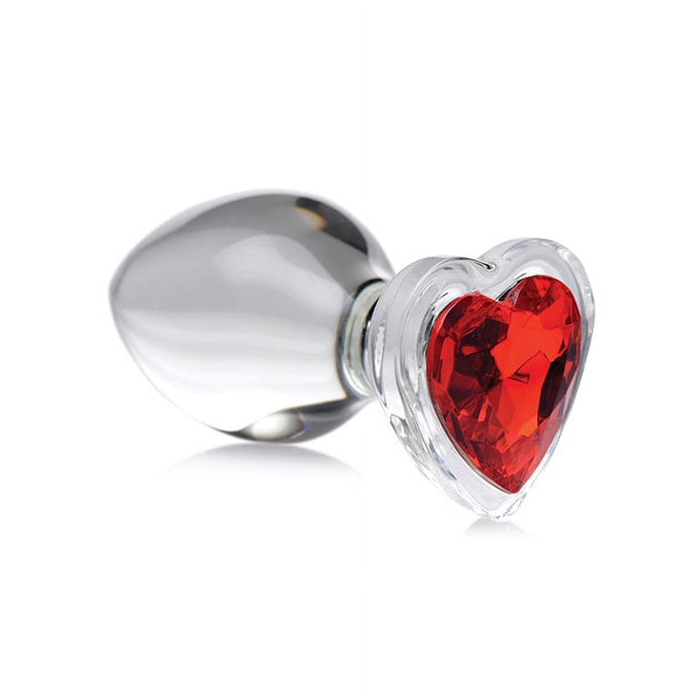 Booty Sparks Red Heart Gem Glass Anal Plug - Small - Walmart.com Booty Sparks Red Heart Gem Glass Anal Plug - Small - Walmart.com