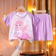 thumbnail image 1 of Pijamas de Pokémon para niños y niñas, traje de manga corta de dibujos animados, ropa de dormir informal, conjunto de ropa de casa, trajes de verano qym unisex, 1 of 2