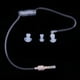 thumbnail image 2 of Auriculares mono de 3,5 mm, micrófono estéreo de tubo de aire, ligeros oro un, 2 of 9