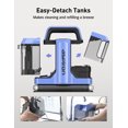 thumbnail image 3 of TaoTronics Carpet and Upholstery Cleaner Machine Portable,  12Kpa Spot and Stain Cleaner with 2 Cleaning Tools, Dual Large Tanks, Lightweight Cleaner Machine for Carpet, Stairs, Couch, Car Seats, 3 of 7