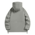 thumbnail image 5 of Mens Rain Jackets Sevevn Rain Jacket for Women Waterproof Lightweight Rain Coat Hiking Windbreaker Jacket with Hood, 5 of 8