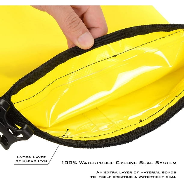 Kastking Cyclone Seal Dry Bags, 100% Waterproof Storage Dry Bags, 5l/ 10l/ 20l/ 30l Roll Top Sack, Military Grade