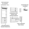 thumbnail image 4 of Cocina Integral Completa Modular Madesa Safira 290cm BB 04, 4 of 5