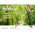 thumbnail image 5 of Floseru 5 in 1 Multifunctional Weed Eater, 52CC 2-Cycle Gas Cordless Hedge Trimmer, 2026 Upgraded Weed Eater Gas Powe, String Trimmer, Handheld Chainsaw Brush Cutter for Yard, Garden, 5 of 13