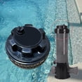 thumbnail image 1 of Chlorinator Cover Cap Replacement Lid, Easy to Install, Leakproof Replaces Black Parts for CL100 CL200, Automatic Chlorinator Feeder Accessory, 1 of 8