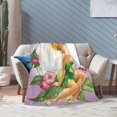thumbnail image 7 of Tinker Bell and the Legend of the NeverBeast Fleece Throw Blanket, Super Soft Cozy Warm Flannel Blanket for Bed Sofa Couch Camping Travel, All Seasons Fuzzy Plush Blankets for Kids Adults Fans, 7 of 7