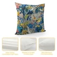 thumbnail image 4 of GOSMITH Colorful Tropical Pillow Covers,Flowers Palm Leaves Flamingos Jungle Plants Birds Snake Throw Pillow Cases Cushion Covers for Bedroom,Sofa,Couch White, 4 of 5
