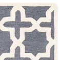 thumbnail image 5 of Safavieh Tapis de Transition Cambridge Gris Foncé - Carré 4', 5 of 5