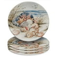 thumbnail image 2 of Certified International Coastal Landscape 16-Piece Assorted Colors Earthenware Dinnerware Set Service for 4, 2 of 4