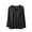 Black, variant on Sleep Top Long Sleeve Solid Color Fashion Causal Soft Long Sleeve Pajama Top with Non-Detachable Chest Pad Bow Home Wear for Women