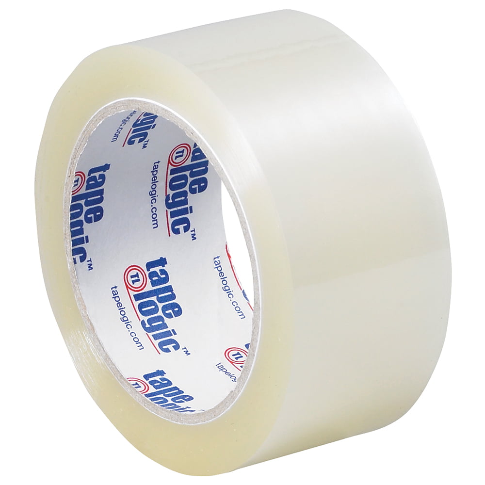 Pack of 6 2 x 110 yd Partners Brand PT9021606PK Tape Logic Acrylic Tape Clear 1.6 mil 