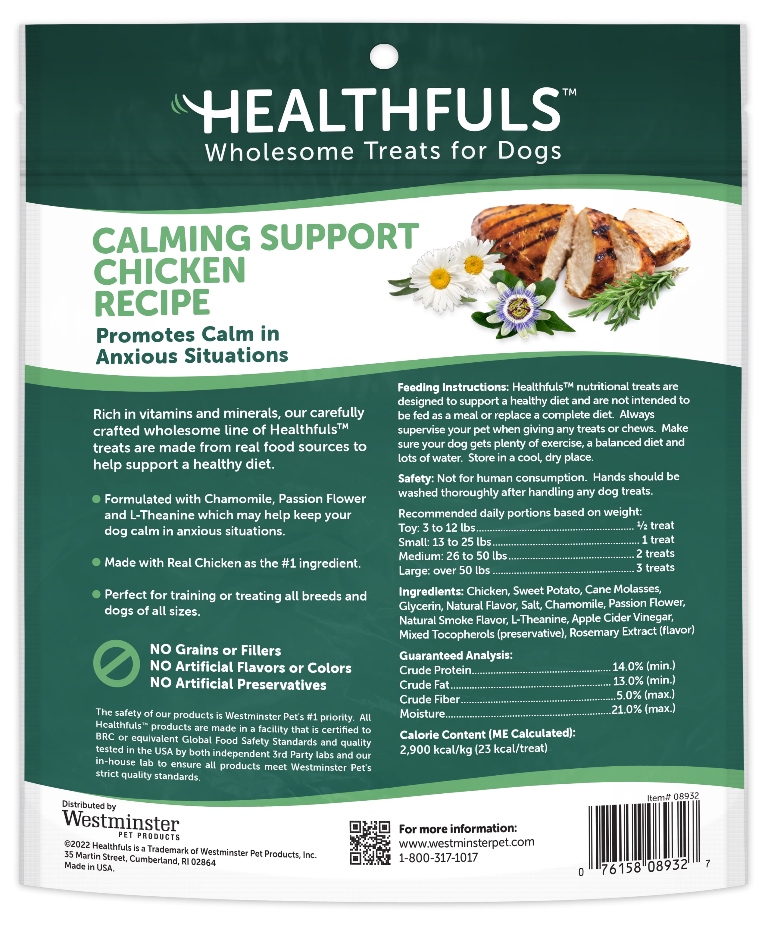 Heathfuls Calming Support - Chicken Recipe