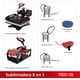 thumbnail image 5 of Combo Plancha De Sublimación 8 En 1 Freesub P8001-V8, 5 of 5