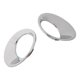 thumbnail image 2 of Front Fog Light Cover for Toyota 2020 2021 for Corolla Cross ABS Chrome, 2 of 5