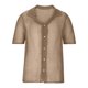thumbnail image 1 of pstuiky camisetas de hombre, Blusa informal de punto con cuello vuelto, manga corta y color liso para hombre camisas casuales para hombre l, 1 of 4