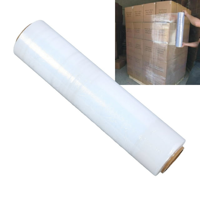 Película de Estiramiente Transparente, Transmitancia de Alta Luz 3 Veces Que Estiran 50 cm de Ancho Auto AdhheriDho una Fuerte dureza Película PE Para Sellado de Contenedores