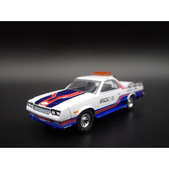 Open Box 1985 85 CHEVY CHEVROLET EL CAMINO SS IROC PACE CAR 1:64 SCALE DIECAST MODEL CAR