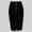 Black, variant on Women's High Waist Bandage Pencil Skirt Knee Length Bodycon Slim Fit Stretch Work Party Wear