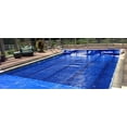 Heat Retention Solar Covers for InGround Swimming Pools Retain Sun/Solar Heat by Lowering