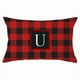 thumbnail image 1 of Funda de almohada navideña con diseño de muñeco sin rostro, gnomo enano, duende, enrejado, árbol de Navidad, copo de nieve, lino estampado, funda de almohada para sofá, funda de almohada de piel de me, 1 of 1