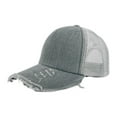 thumbnail image 2 of Summer Women‘S Accessories Baseball Caps Ripped Women‘S Hats Fashion Baseball Caps, 2 of 3