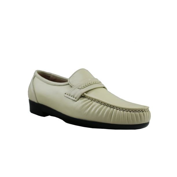 wide width loafers mens