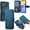 Blue, variant on CCSmall for Samsung Galaxy S24+ Plus 5G Detachable Magnetic Wallet Phone Case for Men Women, RFID Blocking Material Retro Folio Flip Leather Case with 3 Card Slots for Galaxy S24 Plus KQX Blue