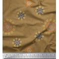 thumbnail image 1 of Soimoi Georgette Viscose Fabric Mandala Ethnic Print Fabric by Yard 42 Inch Wide, 1 of 3