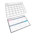 thumbnail image 2 of 26-27 1 Set of Creative Weekly and Monthly Planning Magnetic Boards Erasable Memo Boards, 2 of 3
