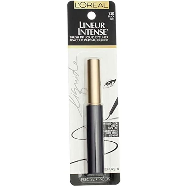 Loreal Paris Lineur Intense Brush Tip Liquid Eyeliner, Black [710] 0.24