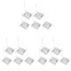 thumbnail image 1 of Corbatas Tubería de agua Cable Organizador Gancho Ajustable Autoblocante Zip Tie Clips 5pcs, 1 of 4