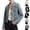 Light Blue, variant on Versatile Women's Casual Jacket For Everyday Wear – Lightweight Soft Outer Layer For Autumn And Spring Modern Fit And Easy Care(Big & Tall,Adult)