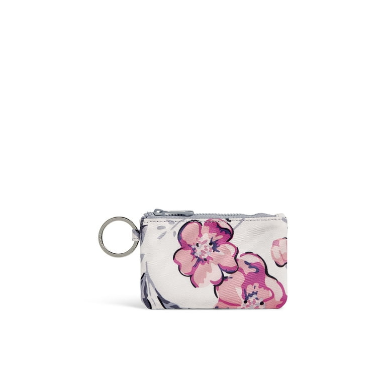 Vera bradley lighten top up zip id case