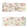 thumbnail image 3 of Fuzoiu Floral Print Baby Bow Headband for Newborns, Baby Girl Head Wrap,Baby Shower Gift,Stretchy Hair Accessories for Newborn Infant Toddlers Kids, 3 of 5