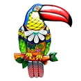 thumbnail image 5 of sunsanly Metal Toucan Wall Decoration Home Office Living Room Indoor Outdoor Wall Art Big Mouth Bird Hanging Ornament Pendant Iron Craft, 5 of 8