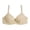 A-Beige276, variant on Womens Minimizer Bra Floral Print Smooth Shaping Bra Unpadded Side Support Underwire Adjustable Strap Daily Comfort Bra