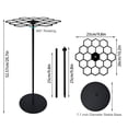 thumbnail image 2 of Bookk Rotating Display Stand For Wall Desktop Awards Showcase With Adjustable Brackets, 2 of 6