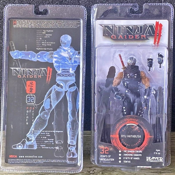 Figura NECA Ninja Gaiden 2 Ryu Hayabusa modelo de muñeca